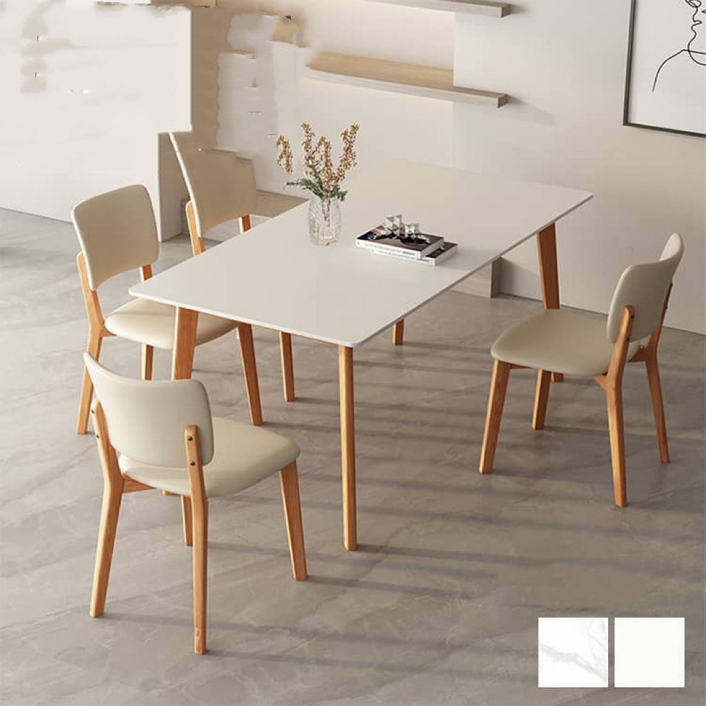 ダイニングテーブル 6人掛け 幅180cm 食卓テーブル 北欧 おしゃれ セラミック天板 天然木 ホワイト 幅120cm 奥行70cm 幅140cm 幅160cm 奥行80cm 高さ76cm