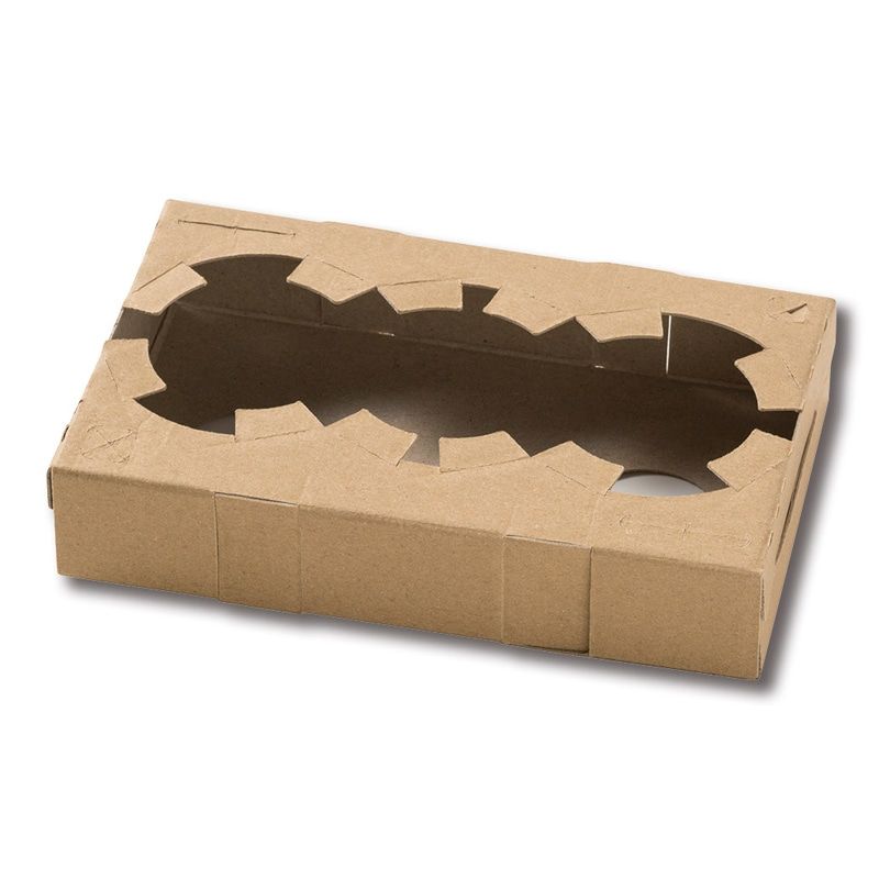 （まとめ買い）シモジマ HEIKO カップホルダー Dカップホルダー 1or2個用 クラフト 50枚 食品容器 004247902 [x3セット]