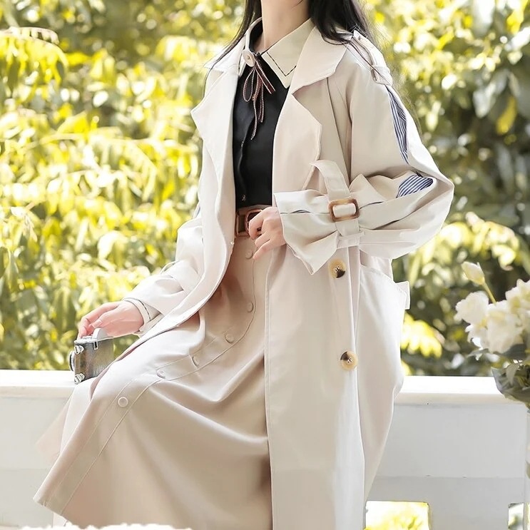 アウター　ジャケット　コート　ダウンコート トレンチコート アウターレディース　 ロングコート コートレディース 春アウター　秋アウター トレンチ　ロング丈　大人可愛い　韓国　キレイ目　カワイイ　大人 5,382円