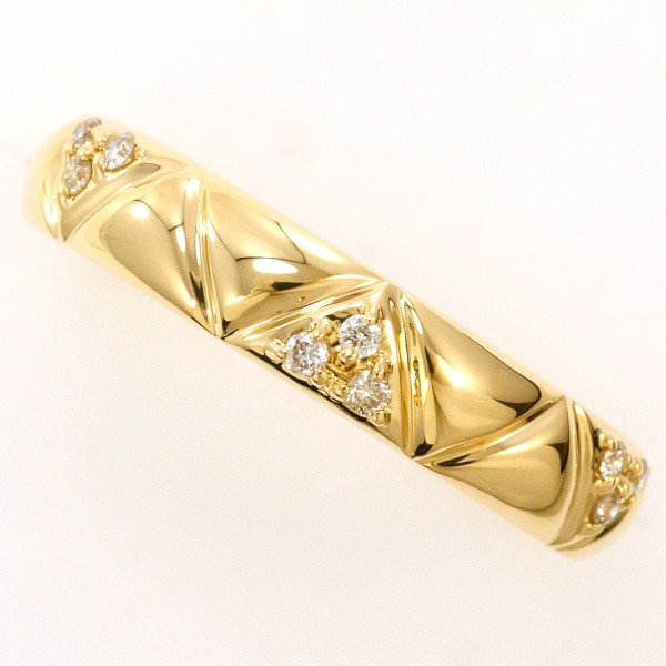 K18 18金 YG リング 10.5号 ダイヤ 中古 59,800円