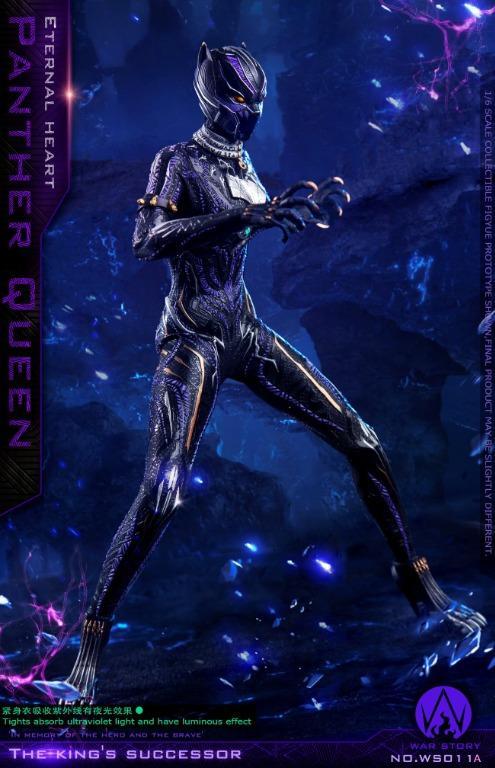 新品未開封War Story 1/6 フィギュア Panther Queen ブラックパンサー ホットトイズ DID FLAGSET i8toys DAMTOYS WS011B