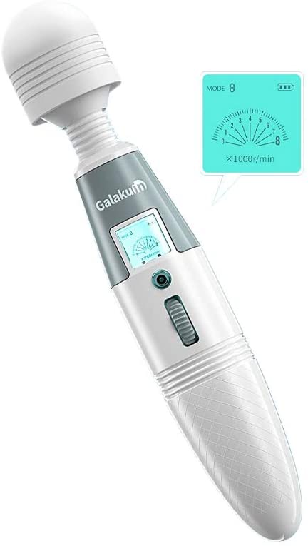 ハンディマッサージャー 電マ バイブレーター 電動マッサージ 静音 0-8ギア強度 8種振動 疲労解4285165600