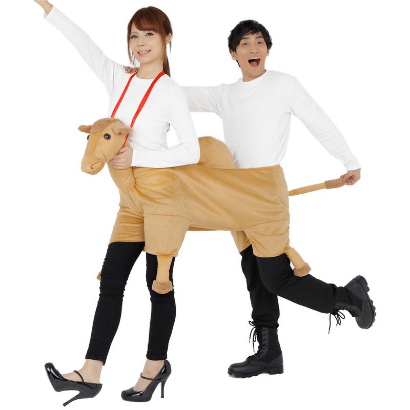 コスプレ 仮装 Patymo ライドオンシリーズ らくだ (2人乗り) 【 コスプレ 衣装 ハロウィン パーティーグッズ おもしろ 面白パンツ ハロウィン 衣装 面白い プチ仮装 笑える おもしろ雑貨