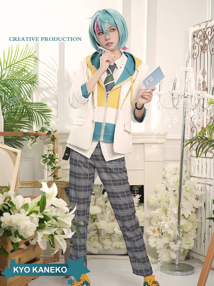VTuber バーチャルライバー 金子鏡 Kyo Kaneko コスプレ衣装 コスチューム ハロウィン 変装 仮装