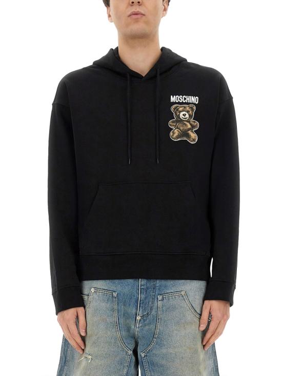 MOSCHINO Men Tunic Tops 17030228 1555 BLACK