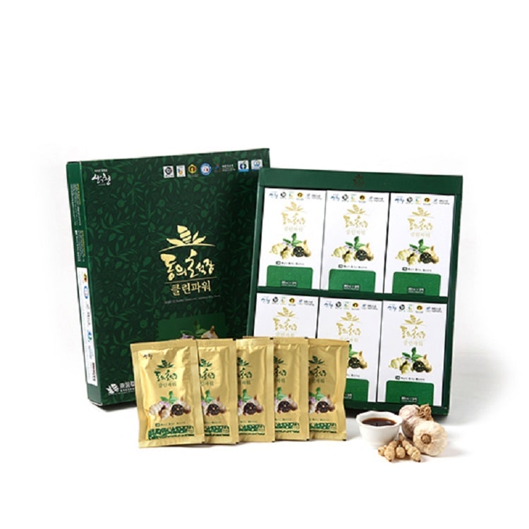 同義初夕寝 礎石潜 クリーンパワー 1box(80mlX30包) 黒ニンニク ブレインフード