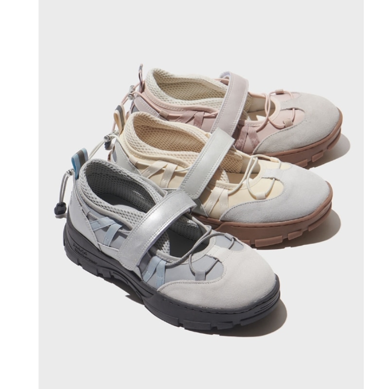 [NEW]BRYN VELCRO SNEAKERS - 3color フラットシューズ