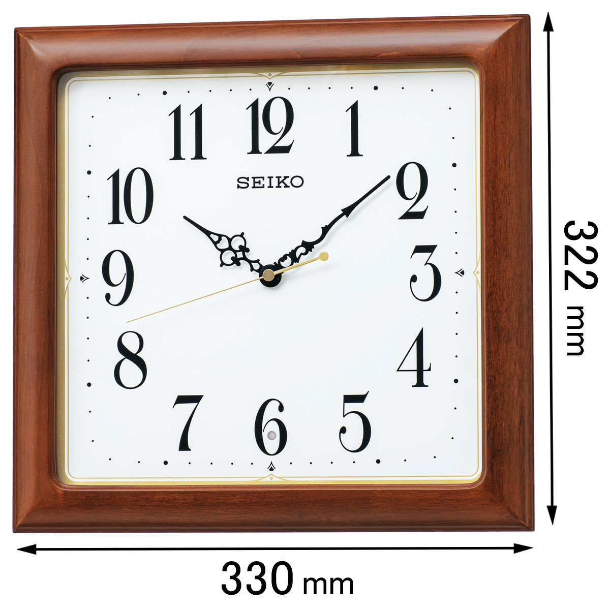 セイコー 電波掛け時計 KX-248-B 6,819円