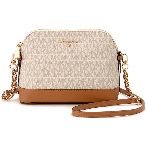 マイケルコース MKS32T1GT9C3B-149 ショルダーバッグ　LG DOME XBODY（バニラ×エイコーン） MKS32T1GT9C3B149S1
