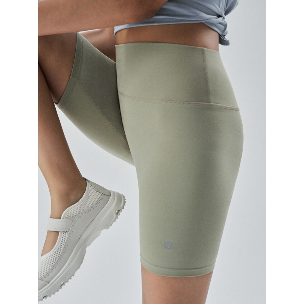 シティブリーズアクティブエアリーハーフレギンスダークオリーブ