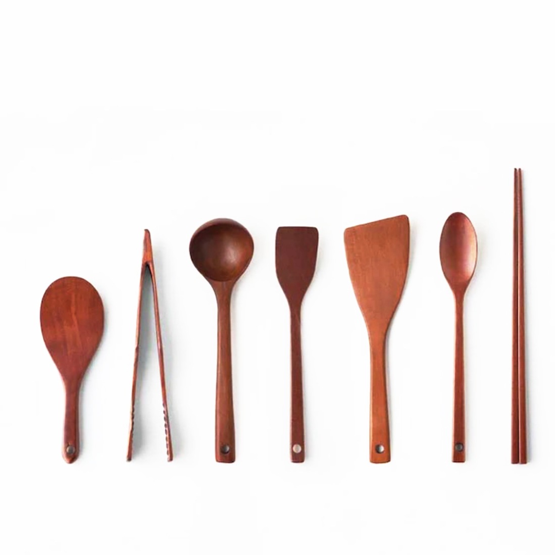 [NICOTT]ウッド調理具7種フルセット