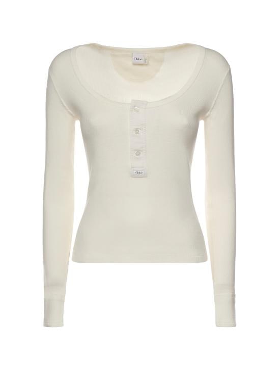 CHLOE Women Shirts CH26SJH29185 107 Iconic milk