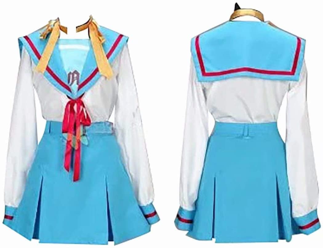涼宮ハルヒの憂鬱 女子制服長袖コスプレ衣装 イベント 学園祭 文化祭 コスチューム仮装