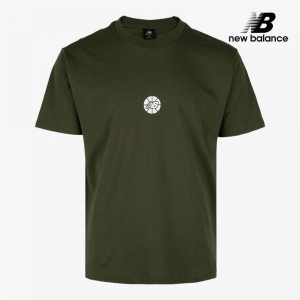 ニューバランスガレリアニューバランスフープエッセンシャルラウンドショートスリーブ T シャツ S23149