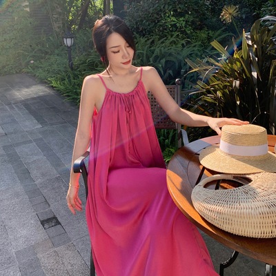 ワンピース デート ロング ロング丈 袖なし かわいい 大人可愛い きれいめ シンプル カジュアル 大人 上品 おしゃれ お洒落 主役級 存在感 春 夏 秋 10代 20代 30代 レディース 女性用