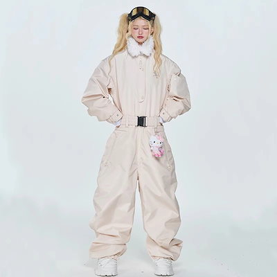 マークリーン　つなぎ　白　ユニセックス マークリーン つなぎ 白 ユニセックス スノーボードウェア20242025上下