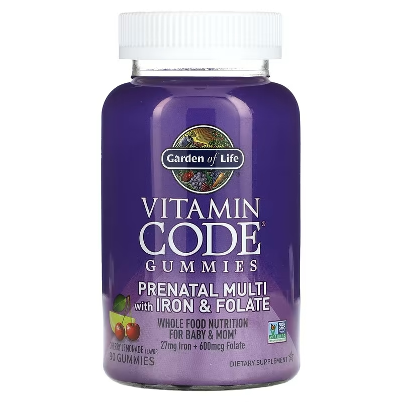 Vitamin Code（ビタミンコード）グミ 妊婦用鉄＆葉酸塩配合マルチビタミン チェリーレモネード 90粒