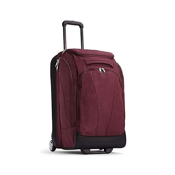 eBags Mother Lode 25 Inches Checked Rolling Duffel (Garnet) 並行輸入品