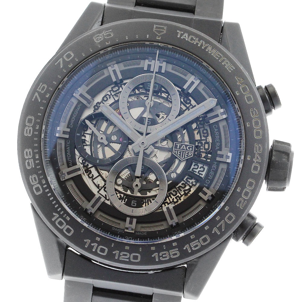 タグホイヤー TAG HEUER CAR2A91 カレラ キャリバー ホイヤー01 クロノグラフ 自動巻き メンズ _897139【中古】