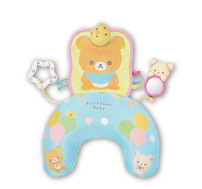 他サイト： アガツマ リラックマベビー　タミータイムクッション リラックマタミータイムクッションの商品画像