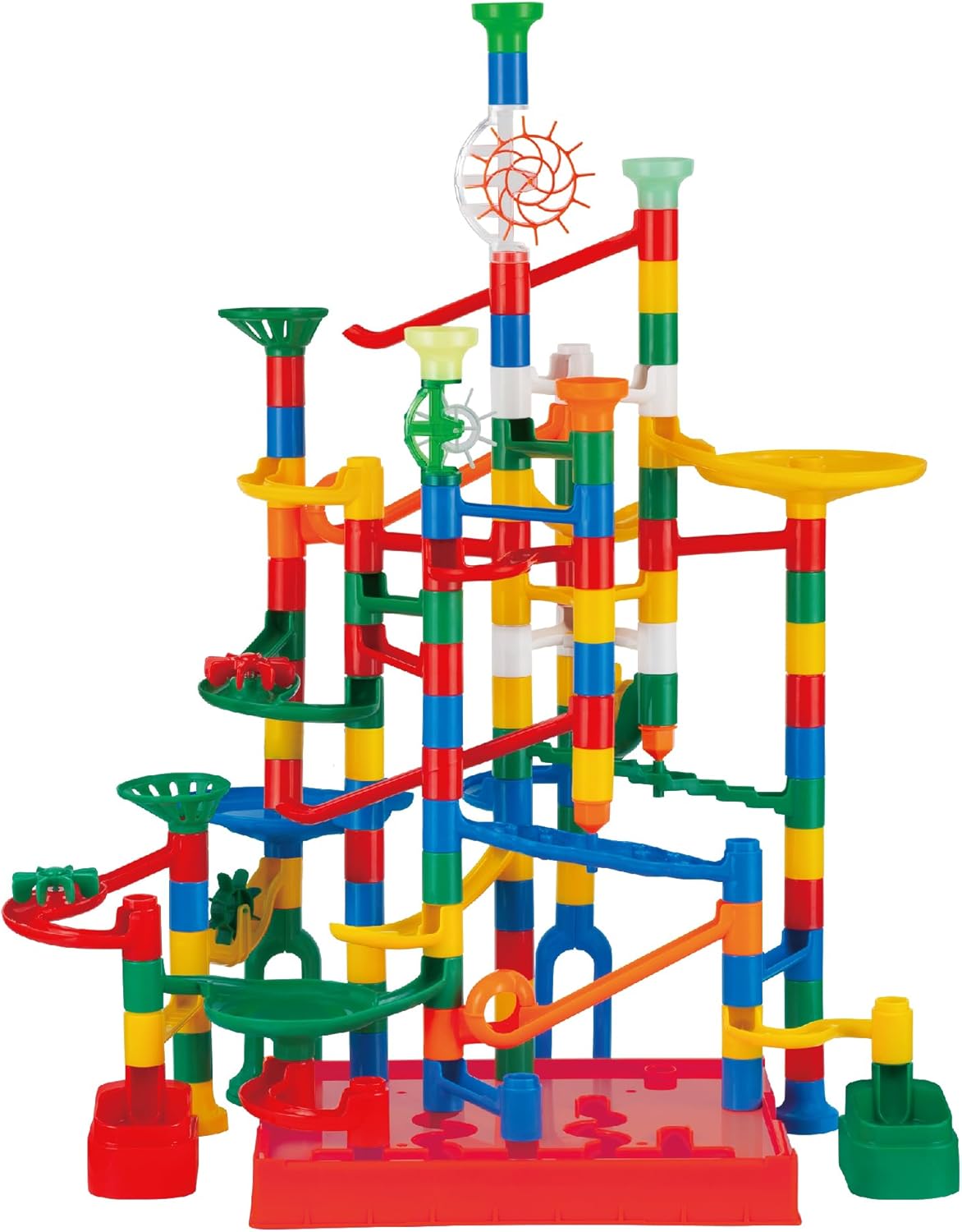 くもん出版(KUMON PUBLISHING) NEWくみくみスロープたっぷり100 ボール増量セット 知育玩具 おもちゃ 創造力 思考力 論理的思考 組み立て ビーズコースター 3歳～ BL-70