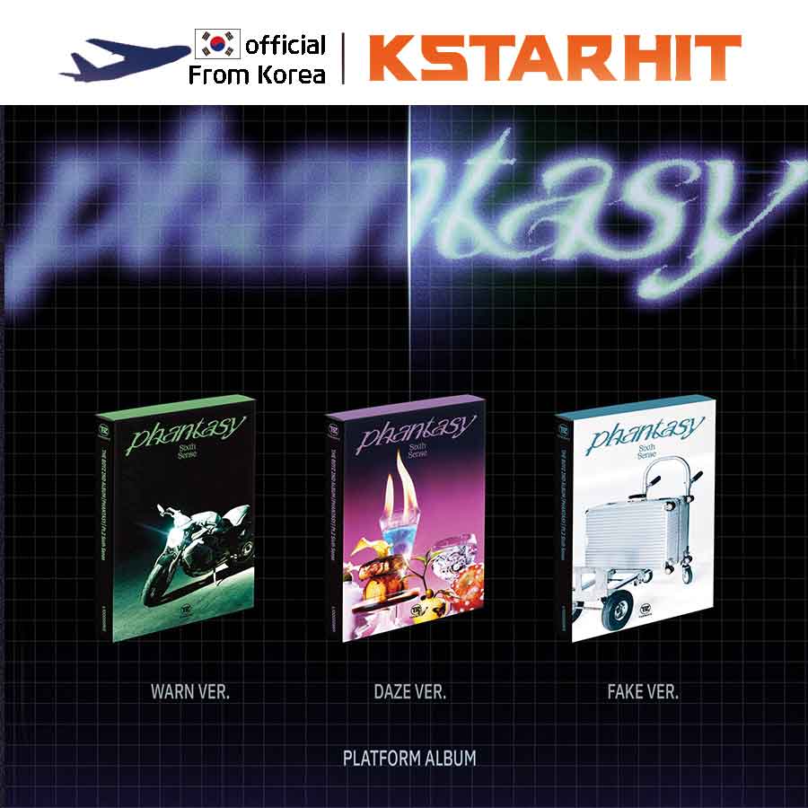 (3種 セット/ Platform Ver.) THE BOYZ - [Phantasy_ Pt.2 Sixth Sense] (2ndフルアルバム Part.2)