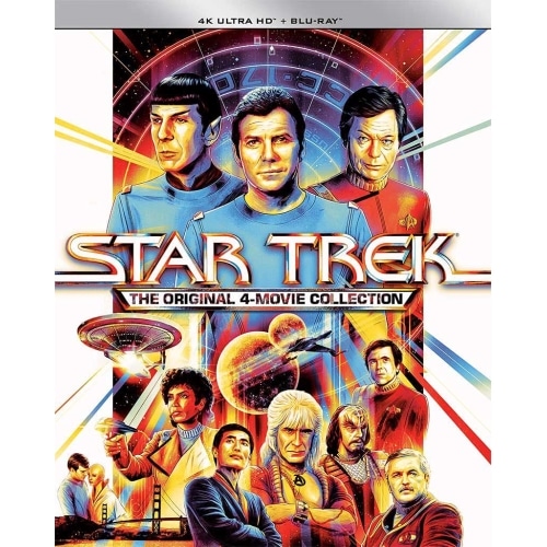 スター・トレック I-IV 4ムービーコレクション(4K ULTRA HD+ブル.. ／ ウィリアム・シャトナー (4K ULTRA HD) PJXF-1490