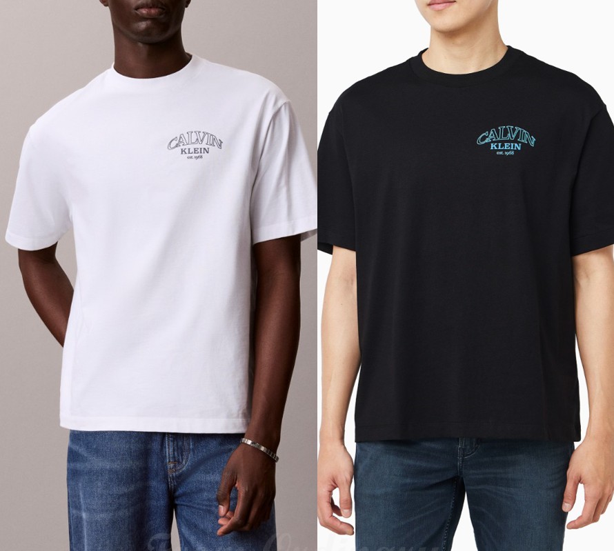 Relaxed Embossed Mono Logo T-Shirt (4RF856G)