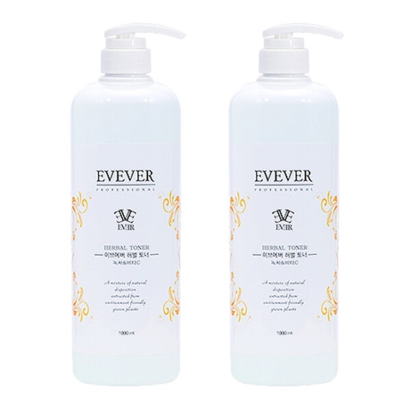 (レディ) イブエバー ハーバル 緑茶 ビタC トナー 1000ml 2個 大容量