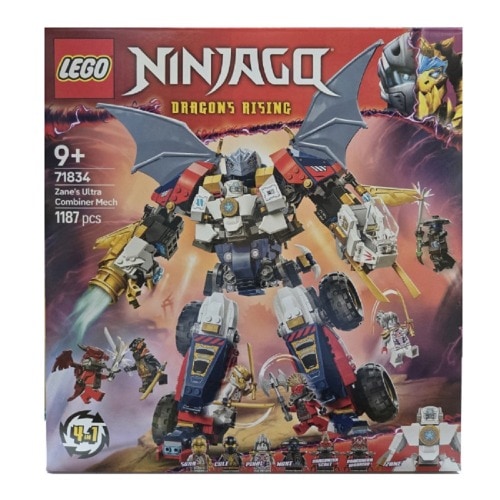 レゴ忍者71834ジャンのウルトラ合体ロボットクラシッククリエイティブインテリア教育書載ボックスオフィスBOXOFFICE学習