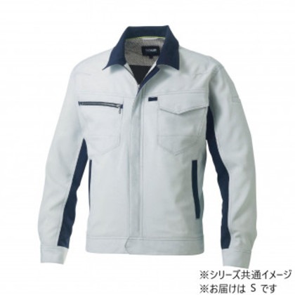 桑和 962 長袖ブルゾン Sサイズ シルバーグレー(22) SOWA