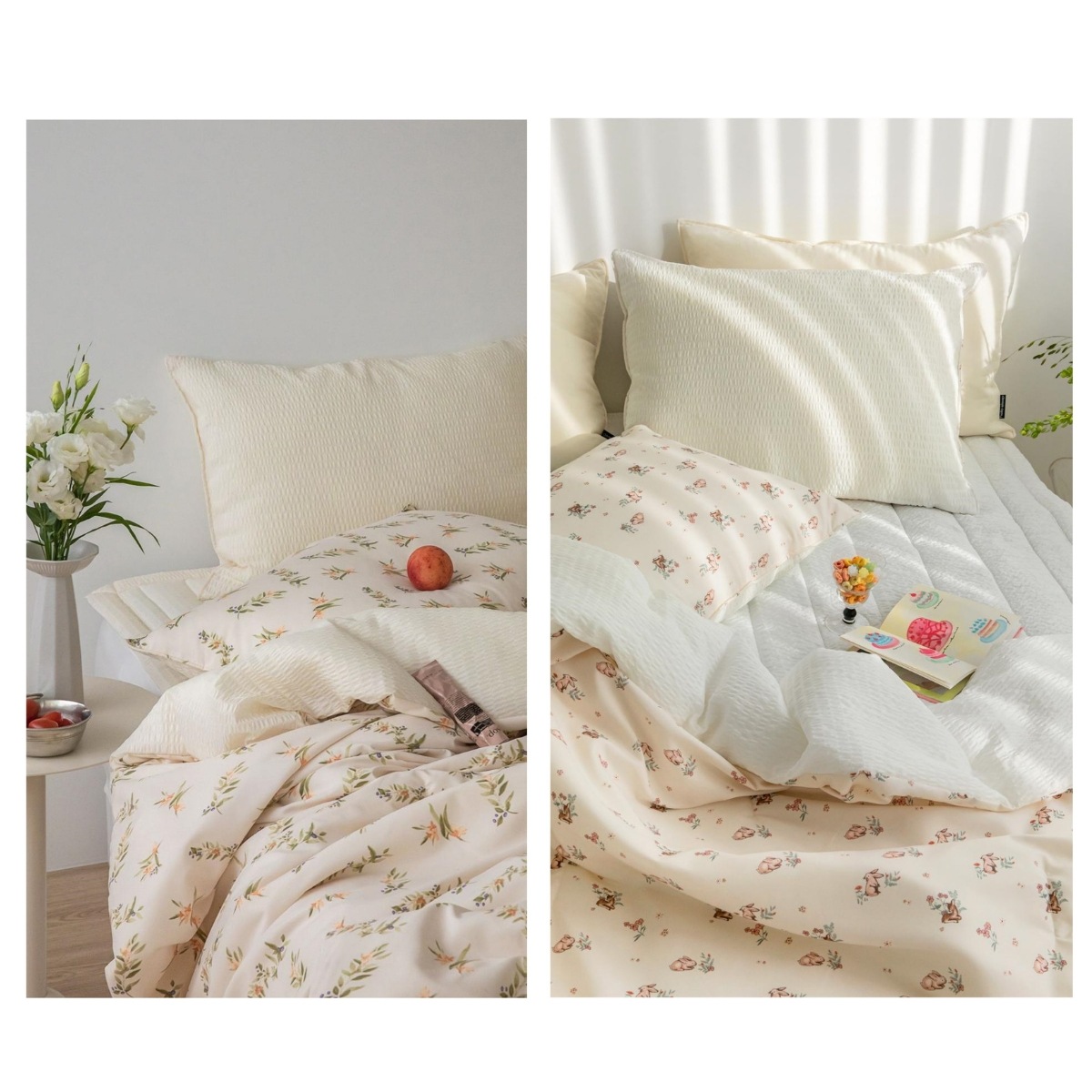 Q&K布団+枕set_ほこりのない夏用布団セット韓国