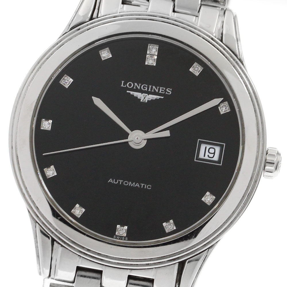ロンジン LONGINES L4.774.4 フラッグシップ デイト 自動巻き メンズ _896628【中古】