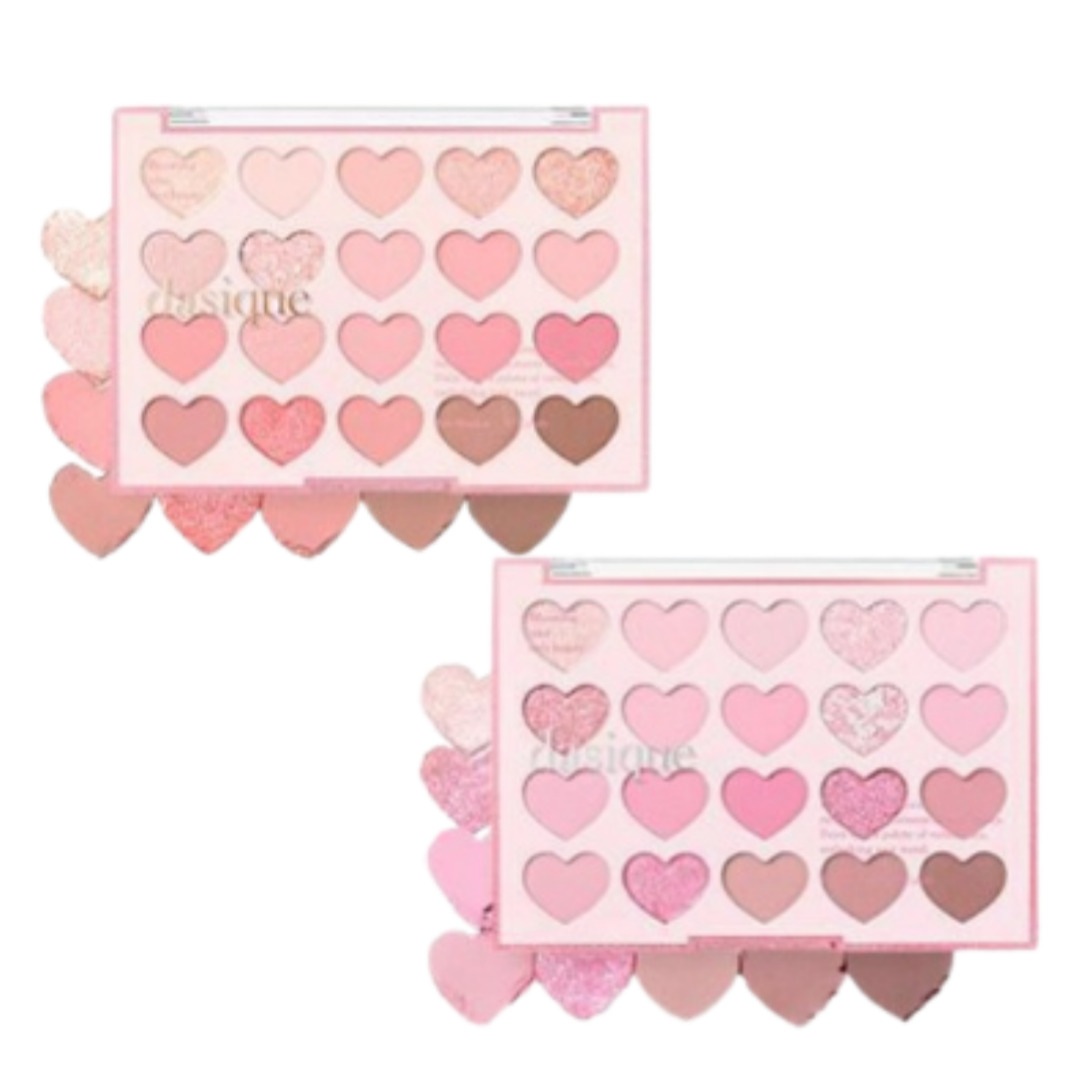 [7/1新作/ハートコレクション] ムードシャドウパレット2色 06 スイートハート, 07 ラブ ハート/アイシャドー/アイパレット/韓国メイク/韓国コスメ