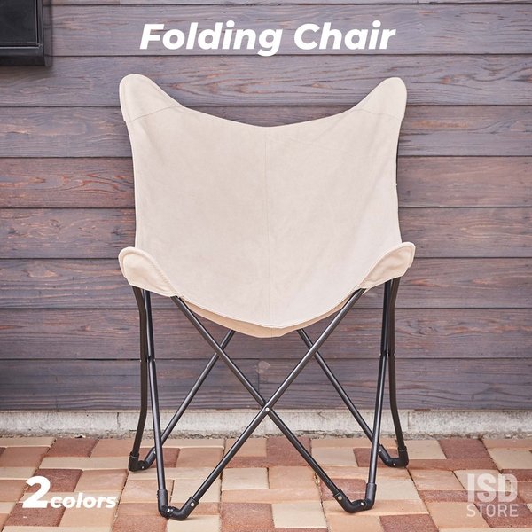 折り畳みチェア フォールディング 椅子 アウトドア キャンプ ベランダ ベランピング TOE-120
