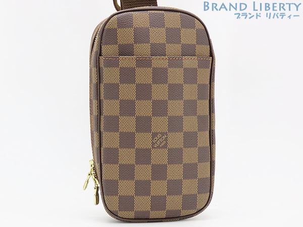 未使用ルイヴィトンダミエポシェットガンジュスペシャルオーダーSPOボディバッグバムバッグウエストバッグメッセンジャー・ボディバッグ