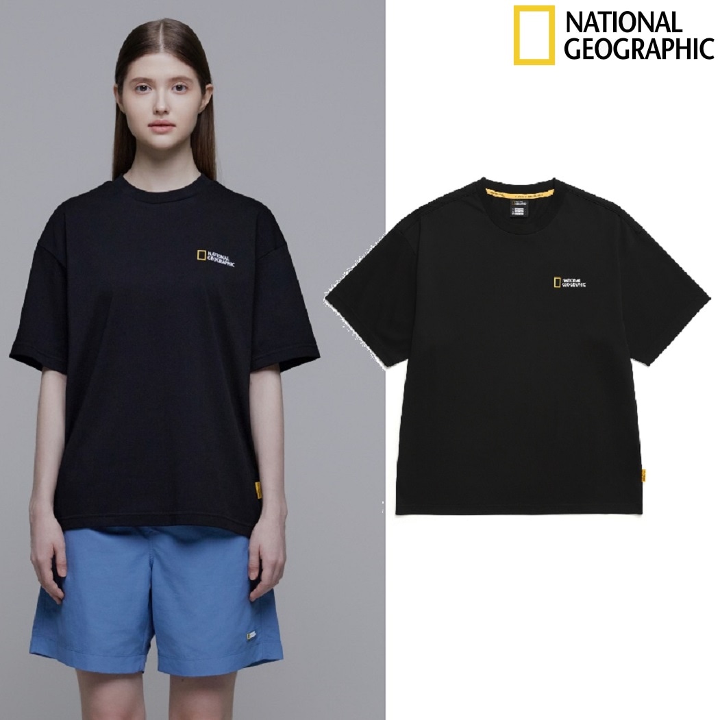 Semi-overfit Supima short-sleeved T-shirt (N242UTS909) 新商品 韓国ファッション 韓国人気 男女共用 カップルアイテム 夏ファッション