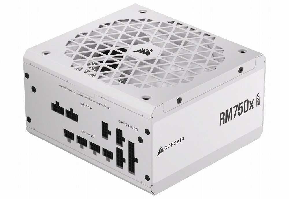 CORSAIR（コルセア） RM750x Shift -White- 750W 電源ユニット（ホワイト） CP9020273JP