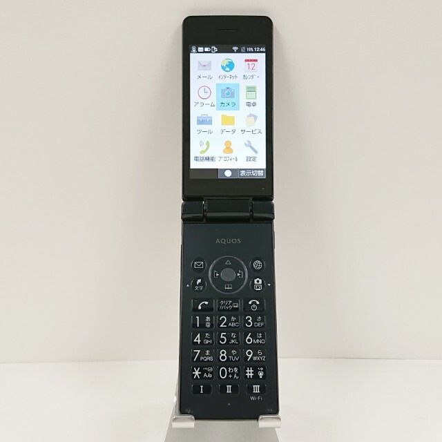 AQUOS ケータイ3 NP805SH SoftBank ブラック 送料無料 本体 c14161 【中古】