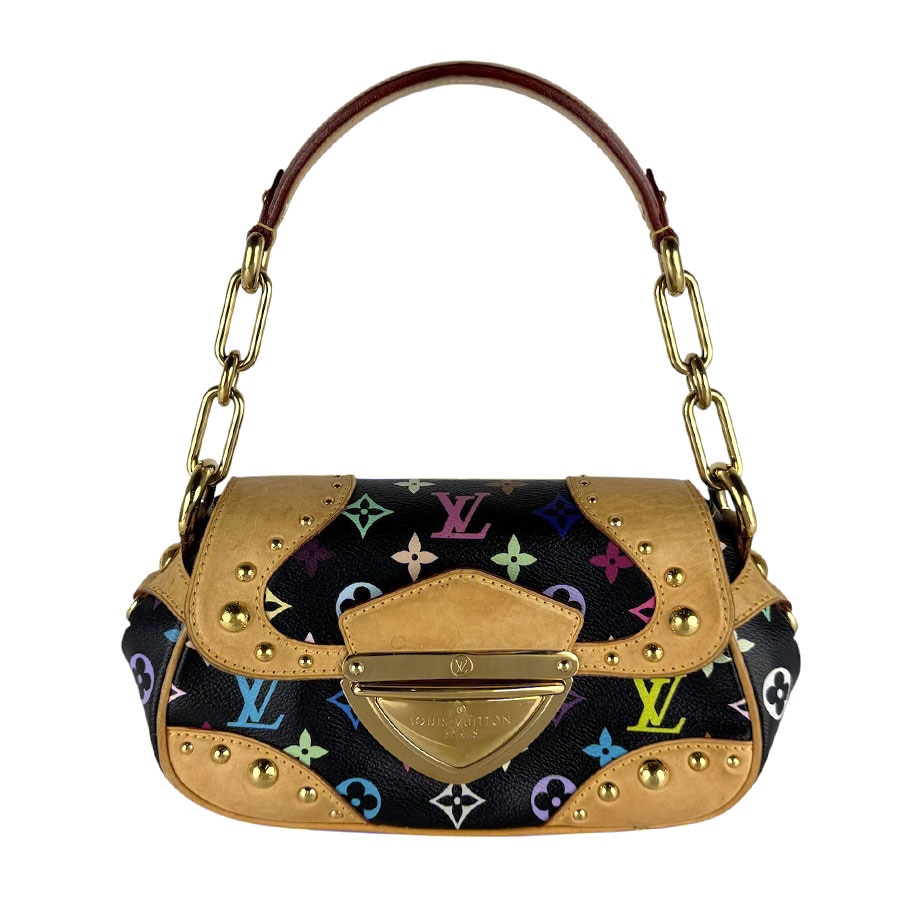 ルイ ヴィトン LOUIS VUITTON ハンドバッグ モノグラム マルチカラー マリリン モノグラムマルチカラー ノワール レディース M40128 z10137