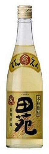 送料無料ケース単位＝6本麦焼酎25田苑金ラベル　麦720ml瓶6本=1ケースメーカー鹿児島県：田苑酒造