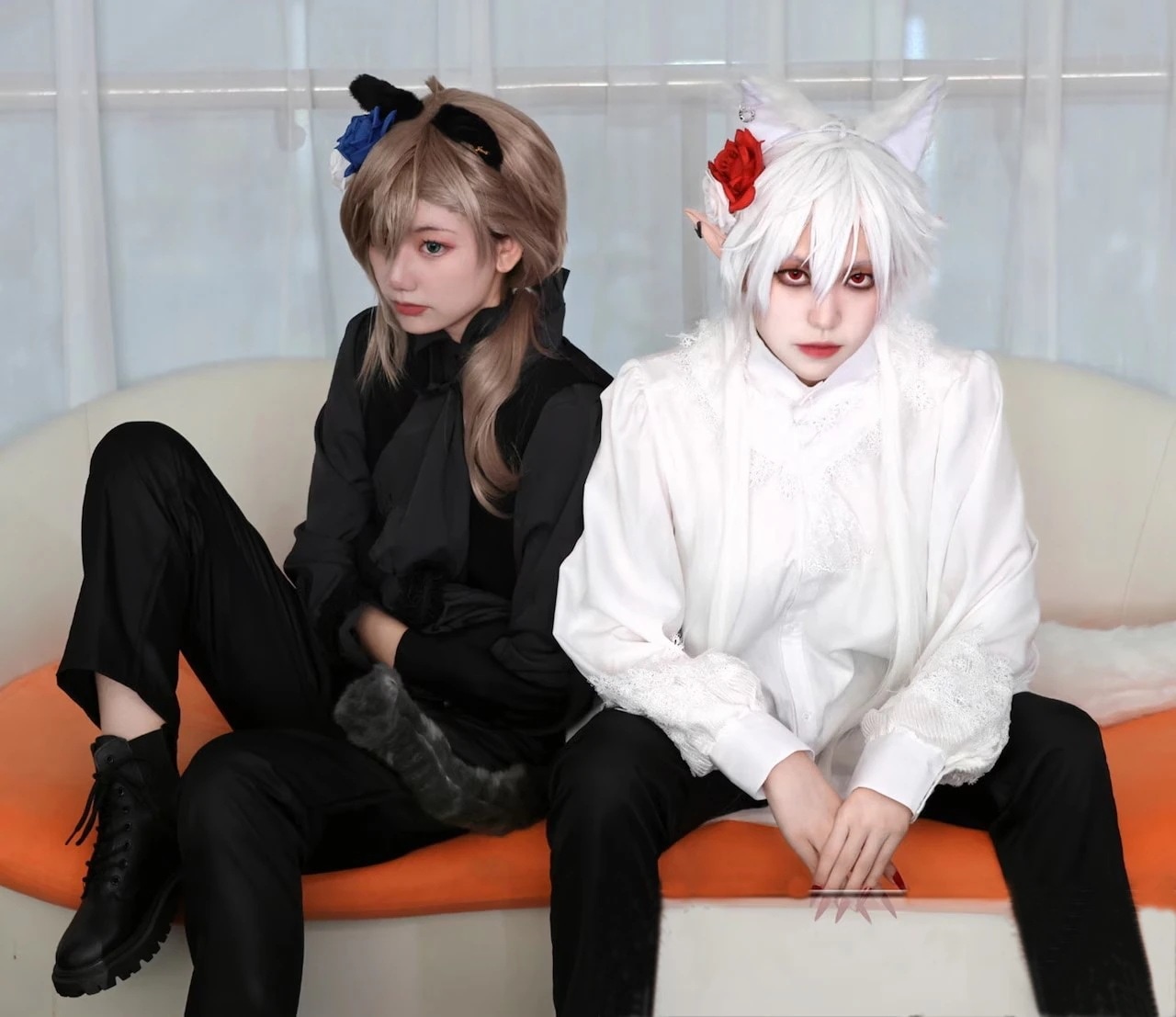 在庫品 バーチャルライバー VTuber Kuzuha 葛葉 knkn Kanae 叶 コスプレ衣装 変装 仮装 コスチューム ハロウィン