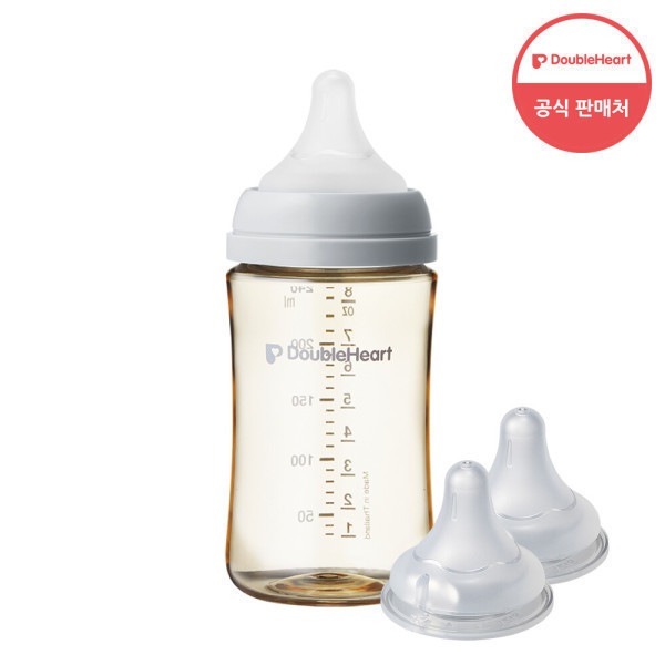 第3世代 240ml モーメント 哺乳瓶1個(おしゃぶりM付)+おしゃぶり2個