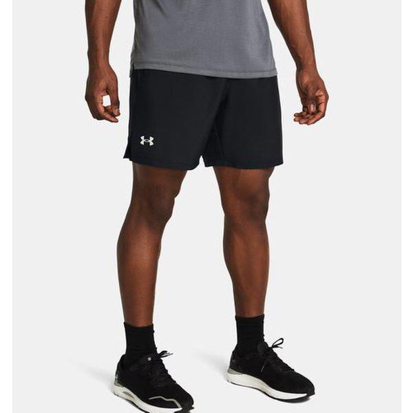 (1382622-001)男性 UA 発売 アンラインド 7インチ ショーツ ランニング ハーフパンツ 裏地なし