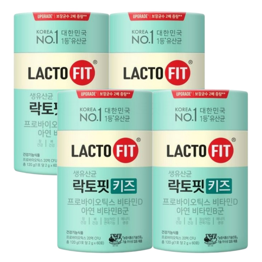 【正規品】 [4個] 生乳酸菌 キッズ 60包 x 4個
