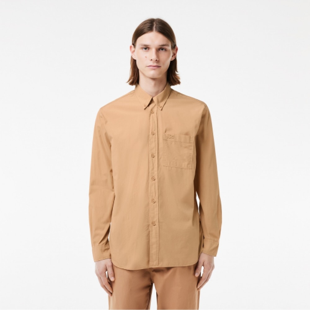 LACOSTE メンズサマーパックシャツ [ベージュ]