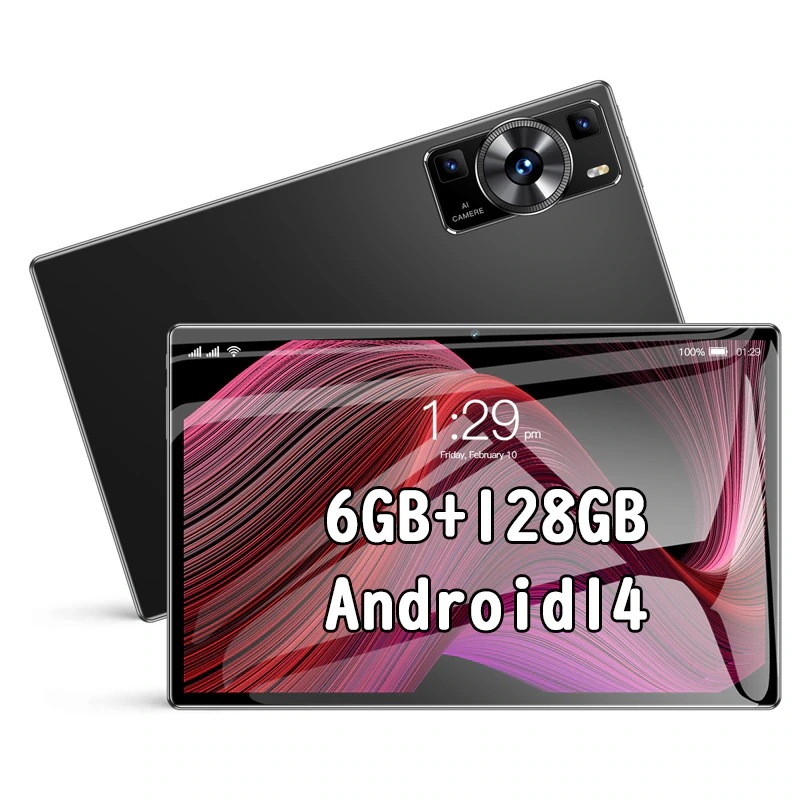 タブレットPC 本体 P60Pro Android14 10.1インチ Wi-Fi 6GB+128GB SIM 大画面 タブレット 軽量 おすすめ 在宅勤務 プレゼント