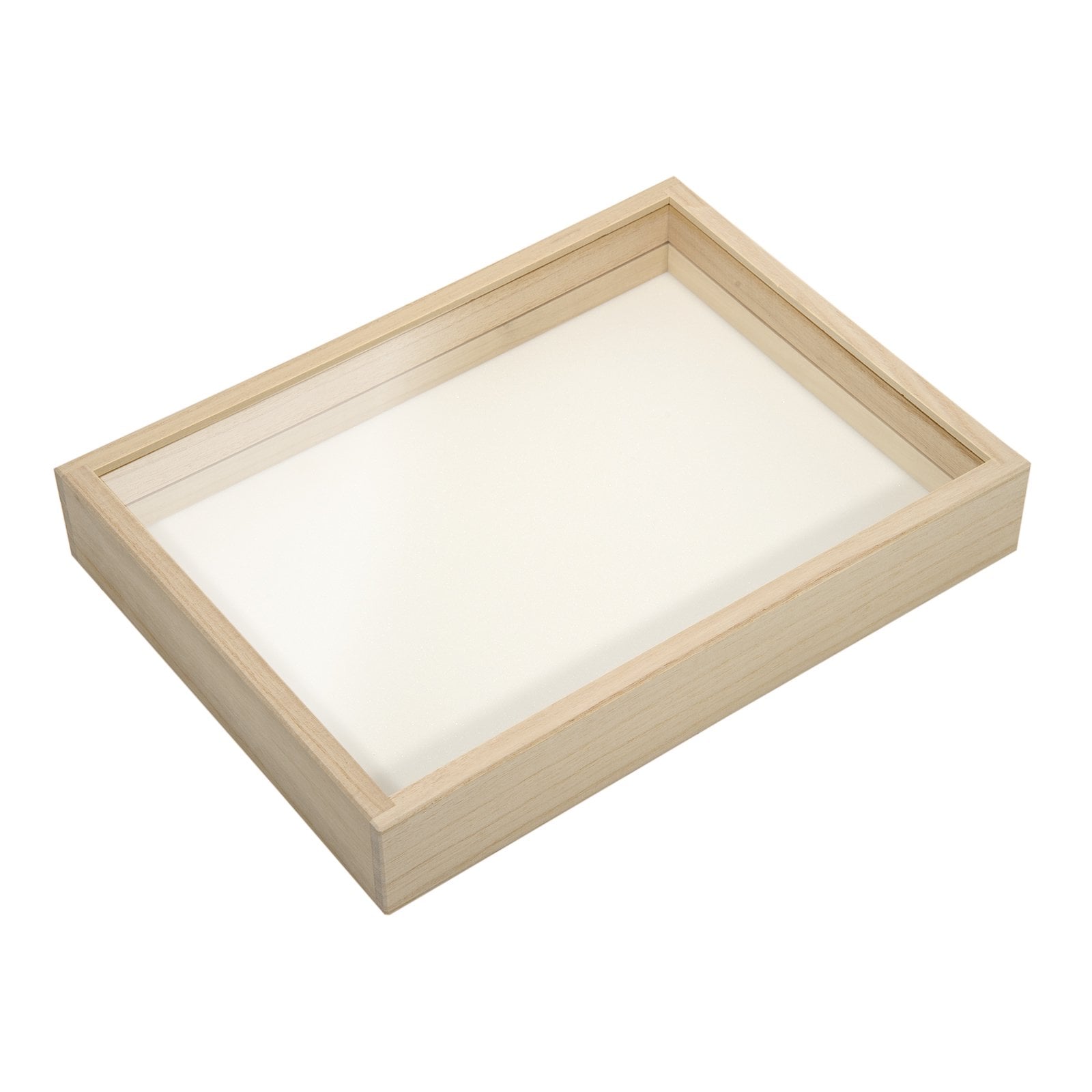 ＬＩＳ　ガラス蓋桐インロー箱　大　標本箱　桐製　インロー箱　ＣＲＣ18―82―30―00―00