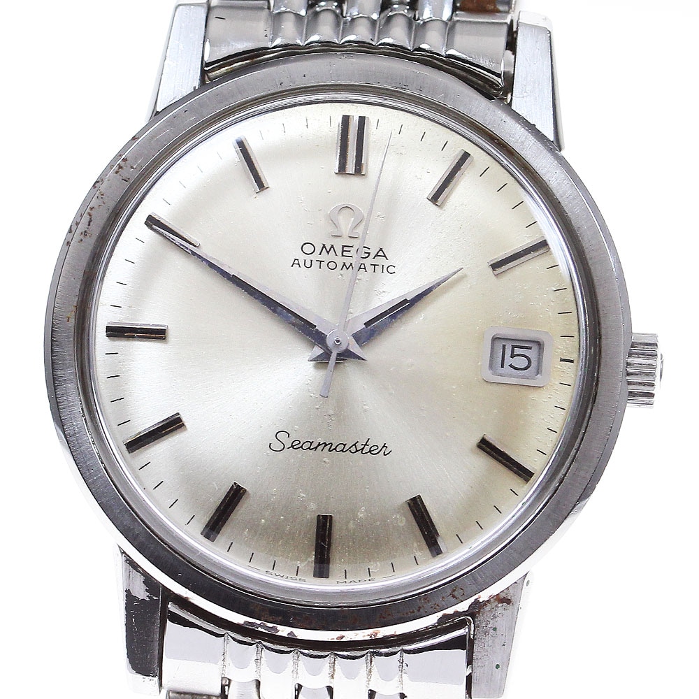 オメガ OMEGA 166.003 シーマスター cal.565 デイト ライスブレスレット 自動巻き メンズ _843383【中古】