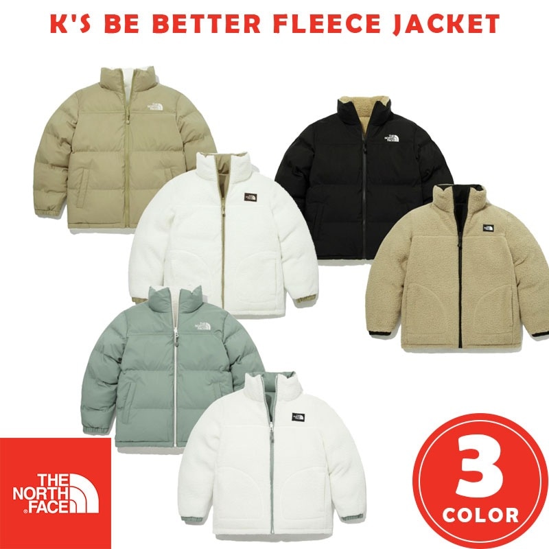 大人OK関税負担なし韓国正規品保証 NJ3NM53S KS BE BETTER FLEECE JACKETデイリー 基本 着装 男子 女子 人気 韓国 ファッション 男女共用 アウトドア